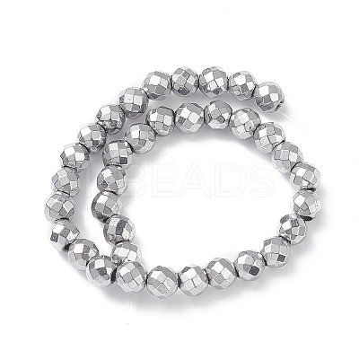 Non-Magnetic Synthetic Hematite Beads Strands G-Q663-2-1