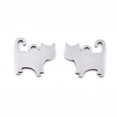 Non-Tarnish 201 Stainless Steel Charms X-STAS-S081-062-1