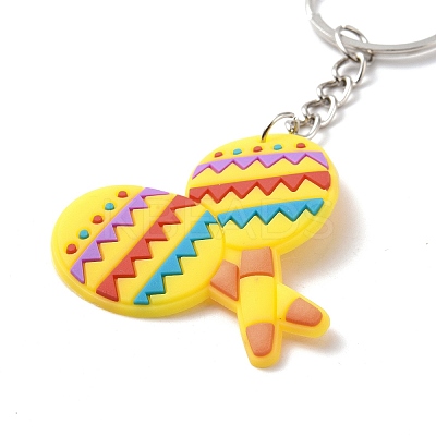 Cartoon PVC Plastic Keychain KEYC-F035-01A-1