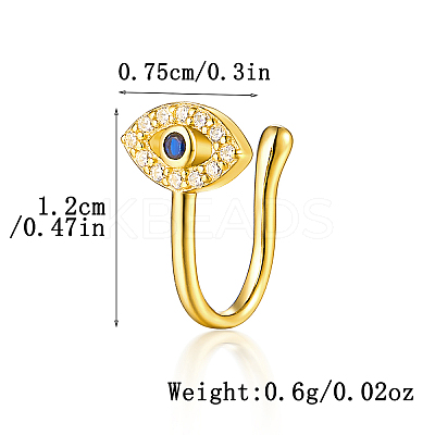 Fashionable S925 Silver Nose Clip with Star IM7825-1-1