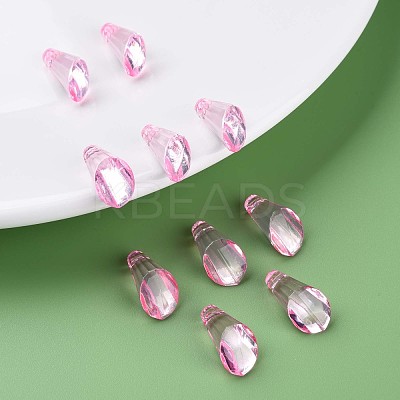 Transparent Acrylic Pendants MACR-S373-111-B01-1