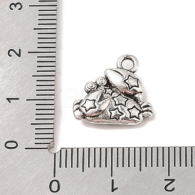 Tibetan Style Alloy Pendant TIBE-Q090-06AS-1
