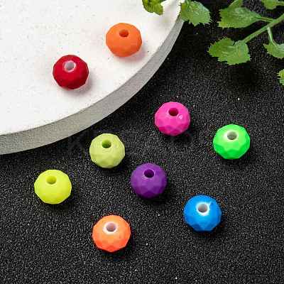 Fluorescent Acrylic Beads X-MACR-S181-8mm-M-1