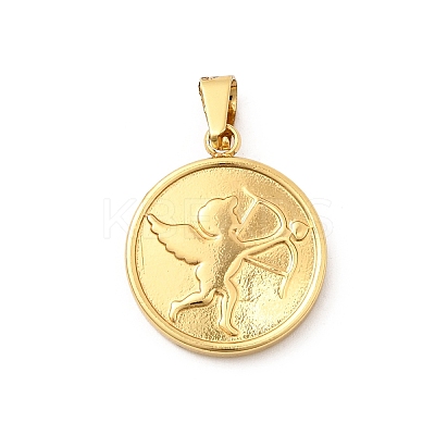 304 Stainless Steel Pendants STAS-C163-03G-1