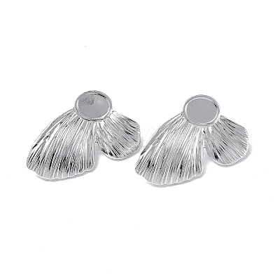 Non-Tarnish 304 Stainless Steel Stud Earring Findings STAS-F286-06A-P-1