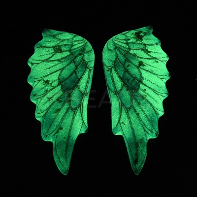 Luminous Transparent Epoxy Resin Pendants RE-CBAE738-02C-1