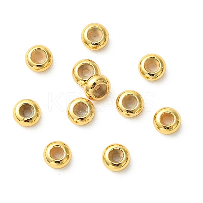 SHEGRACE Rondelle Brass Beads XGRPCU131-252G-1