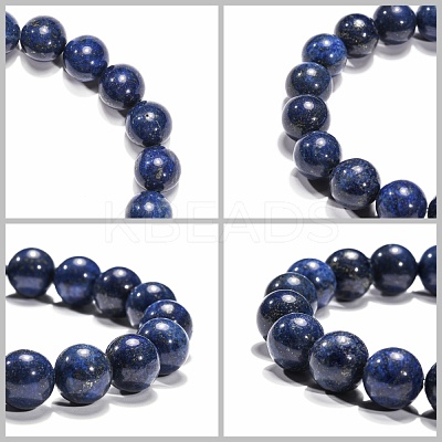 Valentine Day Gift for Husband Stretchy Gemstone Bracelets BJEW-G073-51mm-15-1