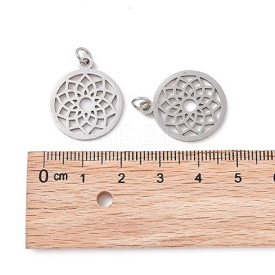 Non-Tarnish 304 Stainless Steel Pendants STAS-S105-T523S-1