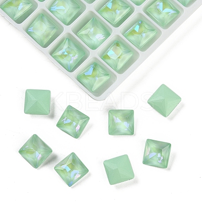 Pointed Back Glass Rhinestone Cabochons GGLA-S003-01C-1