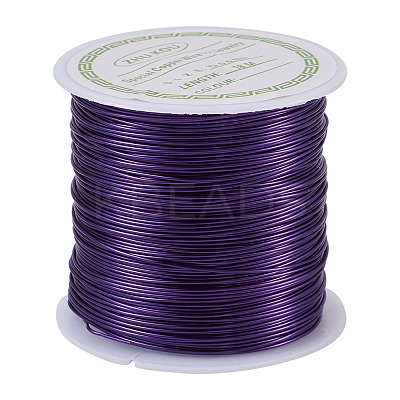 Round Copper Beading Wire for Jewelry Making YS-TAC0004-0.6mm-08-1