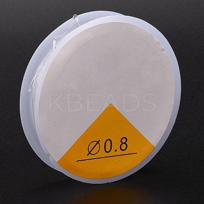 Round Crystal Elastic Stretch Thread EW-Z001-D01-0.8mm-1