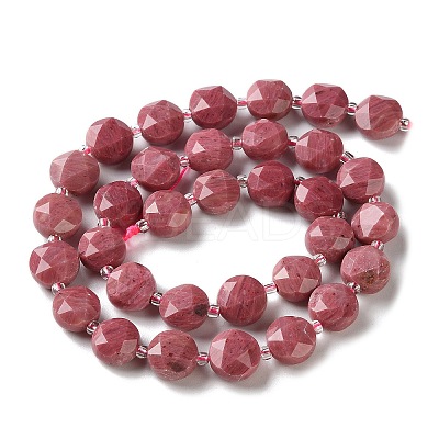 Natural Rhodonite Beads Strands G-C116-A179-01A-1