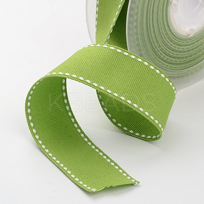 Grosgrain Polyester Ribbons for Gift Packings SRIB-I001-016-548W-1