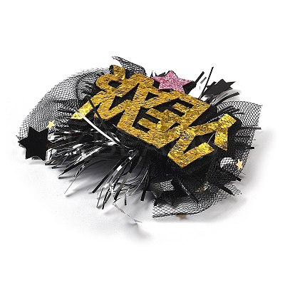 New Year's party Iron Hair Clip LS-OHAR-R102-01H-1