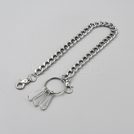 Aluminum Twisted Chain Belts for Jeans Pants FIND-WH20019-169-1