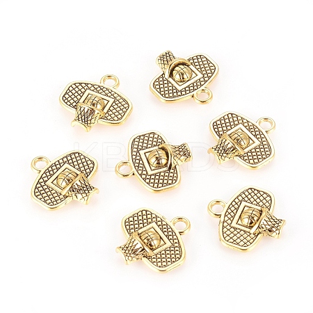 Tibetan Style Alloy Sport Pendants LS-X-TIBEP-36227-AG-NR-1