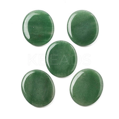 Natural Green Aventurine Cabochons G-A258-01I-1