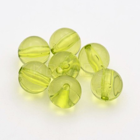 Transparent Acrylic Beads TACR-P053-18mm-26L-1