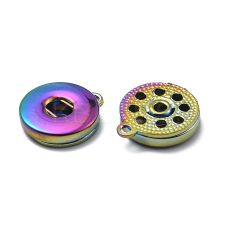 Alloy Hang Snap Base Pendant FIND-WH0110-280RC-1