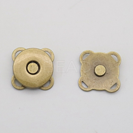 Alloy Magnetic Buttons Snap Magnet Fastener X-PURS-PW0005-066B-AB-1