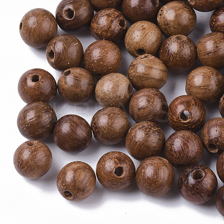 Natural Wood Beads X-WOOD-S666-6mm-01-1