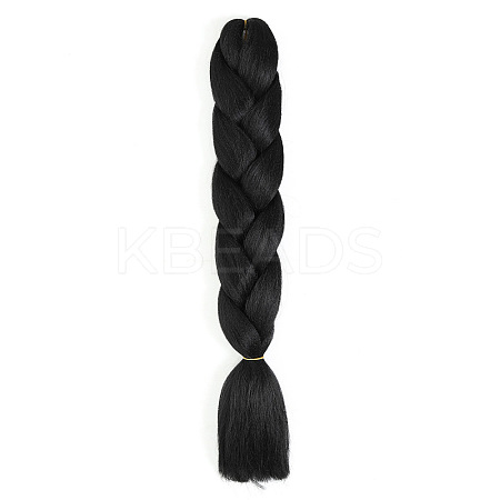 Long Single Color Jumbo Braid Hair Extensions for African Style - High Temperature Synthetic Fiber ST1621994-1