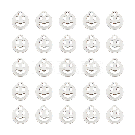 100Pcs 201 Stainless Steel Charms FIND-UN0016-17-1