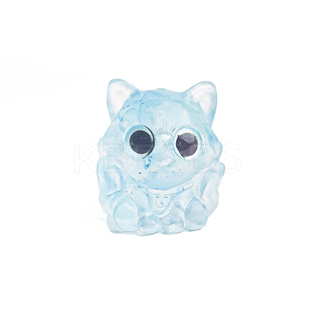 Resin Nine-tailed Fox Display Decoration PW-WG18546-10-1