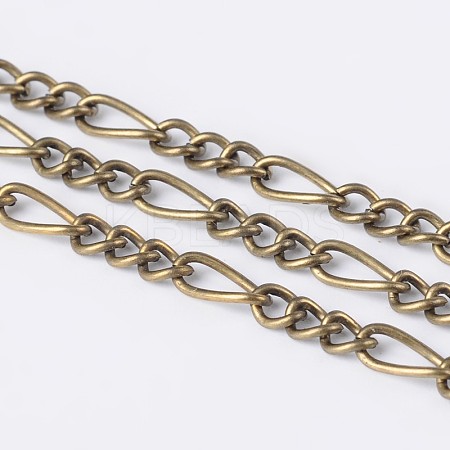 Iron Handmade Chains Figaro Chains Mother-Son Chains CHSM005Y-AB-1