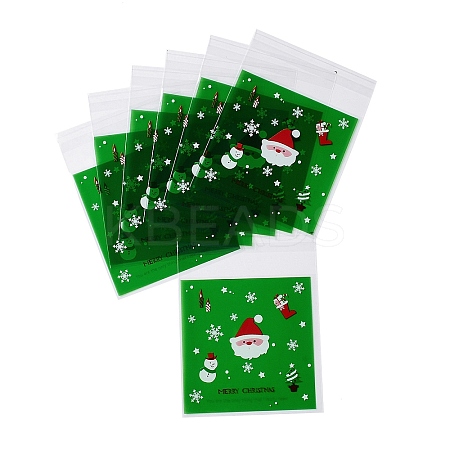 Christmas Theme Plastic Bakeware Bag ABAG-F007-04D-1