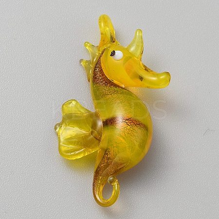 Handmade Lampwork Pendants LS-LAMP-CJC0012-08E-1