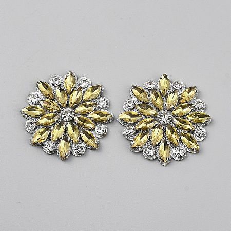 Paillette and Rhinestone Accessories FIND-WH0400-42A-1