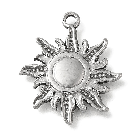 Anti-Tarnish 304 Stainless Steel Pendants STAS-Z092-01AS-02-1