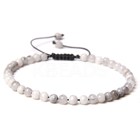 Adjustable Women's Crazy Agate Beaded Bracelet CN3407-25-1