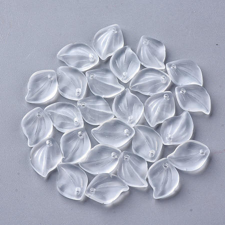 Spray Painted Glass Pendants GLAA-S054-001E-01-1