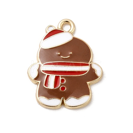 Christmas Alloy Enamel Pendants FIND-H055-17C-G01-1