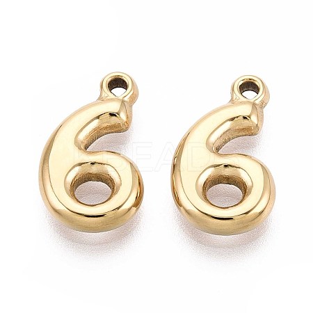 Ion Plating(IP) 304 Stainless Steel Pendants STAS-N109-261G-G-1