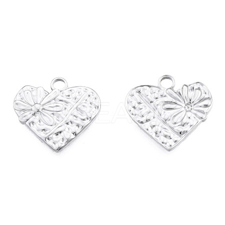 Non-Tarnish 201 Stainless Steel Pendants STAS-N098-242P-1