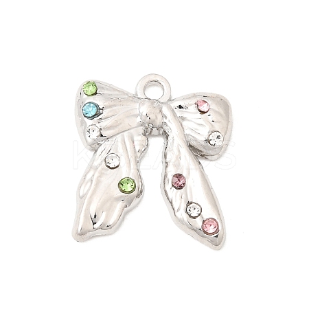 Alloy Rhinestone Pendants FIND-Z120-05P-1