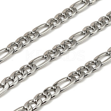 316 Surgical Stainless Steel Figaro Chains CHS-H114-09B-P-1
