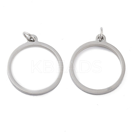 Non-Tarnish 304 Stainless Steel Pendants STAS-G324-01A-P-1
