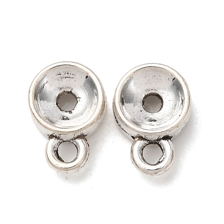 Tibetan Style Alloy Tube Bails FIND-Z099-03AS-1