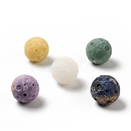 Natural Gemstone Carved Gemstone Celestial Full Moon Gemstone Sphere Specimen G-C244-09-1