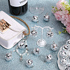 24Pcs Mirror Ball Reflective Ball Pendants AJEW-SC0002-62-4
