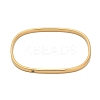 304 Stainless Steel Crystal Rhinestone Rectangle Bangles for Women BJEW-A150-03G-3