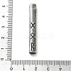 Retro 304 Stainless Steel Pendants STAS-V008-32AS-03-3