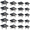 200Pcs 4 Styles Iron Studs Rivets IFIN-GF0001-54B-7