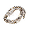 Electroplate Glass Beads Strands LS-EGLA-A040-01E-2