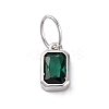 925 Sterling Silver Cubic Zirconia Charms STER-NH0014-01P-05-1
